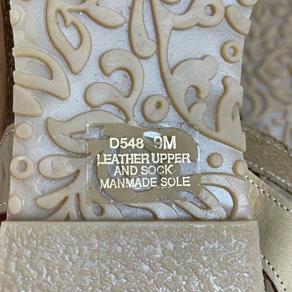 Massimo Caponi  tan leather sandals Womens size 9M - Picture 7 of 10